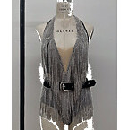 3.1 Phillip Lim Custom Fringe Bodysuit