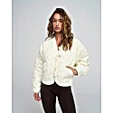 Adanola Quilted Boxy Jacket in Marshmallow White