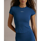 Adanola Ultimate Curved Hem Short Sleeve Top