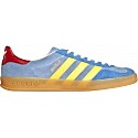 Adidas x Gucci Gazelle Light Blue Suede Sneakers