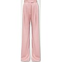 Alex Perry Hartley Pleated Satin-Crepe Wide-Leg Pants