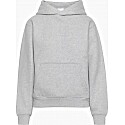 Aritzia Cozy Fleece Perfect Hoodie in Heather Chrome