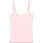 Aritzia Homestretch Rib Lace V-Neck Cami Tank Top