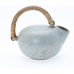 Arne Bang Blue Stoneware Pitcher