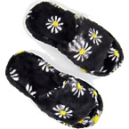ASOS Design Zane Chunky Slider Slippers in Black Floral
