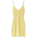 Asta Resort Delilah Mini Dress in Butter Yellow Sequin