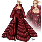 Atelier Versace Custom Catsuit (Sketch by Pietroillustrations)