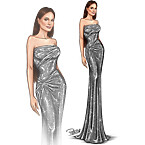 Atelier Versace Custom Gown (Sketch by Pietroillustrations)