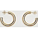 Bagatiba Mini Gold Hollow Hoop Earrings