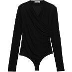 Banana Republic Crepe Knit Ruched Bodysuit