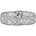 Beladora Antique Edwardian Diamond Bracelet in Platinum