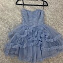 Betsey Johnson Clear Blue Skies Dress