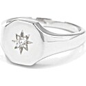 Bondeye Josie Diamond Star Signet