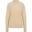 Boss Mock-Neck Sweater in Responsible Cashmere