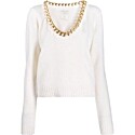 Bottega Veneta Chain Trim Wool Sweater