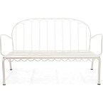 Busness & Pleasure the Al Fresco Love Seat in Antique White