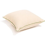 Busness & Pleasure the Small Square Throw Pillow in Elsa Cream