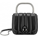 Ambush x Bvlgari Top Handle Bag in Black Nappa Leather