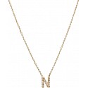 By Chari Diamond Initial Necklace