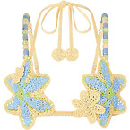 Bydee Nammos Crochet Bralette in Zesti