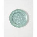 Cabana x Ginori 1735 Floral Dessert Plate in Sage