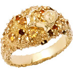 Carina Hardy 18K Pave Dome Ring