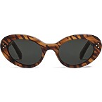 Celine Cat Eye S193 Sunglasses in Acetate Tiger