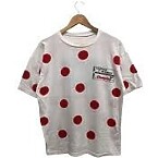 Vintage 90S Le Tour De France Iconic Red Polka Dot Design Champion Supermarche Sponsored Rare 1st Version Logo Race Promo Cyclist Tee
