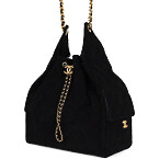 Chanel 25 Large Bag in Suede