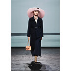 Chanel Black Wool Tweed Coat