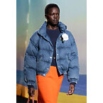 Chanel Denim Puffer Jacket