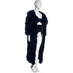 Chantal Thomass Fall 1993 Marabou Coat