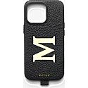 Chaos Classic Font Leather Iphone Case