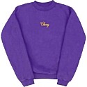 Cherry Los Angeles Championship Crew Sweatshirt in Laker Purple
