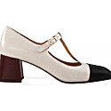 Chie Mihara Vody Colorblock T-Strap Pumps