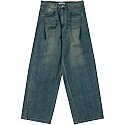 Chin Down Boy Denim Panelled Jeans