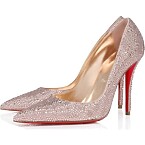 Christian Louboutin Miss Z Strass MM Pumps in Vintage Rose