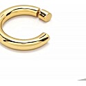 Christopher Esber Chunky Reverse Hoop Earrings