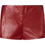 Cotton Candy La Vegan Leather Hot Pants