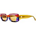 Crap the Supa Phreek Sunglasses in Rainbow/Mustard