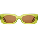 Crap Eyewear the Supa Phreek Kiwi Green Bioacetate Sunglasses