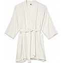 Cravings Everyday Linen Robe in Rice Pudding