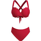 Cupshe Sangria Bliss Bikini Set