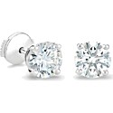 De Beers Db Classic Round Brilliant Diamond Studs Earrings