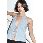 Deiji Studios Open Halter Top