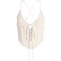 Dion Lee Crochet Lace Up Corset