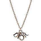 Dior Vintage Letter Necklace