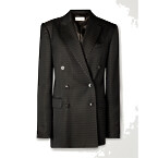 Dries Van Noten Bafya Double-Breasted Jacquard Blazer