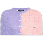 Dsquared2 Mohair Mini Cape Knit