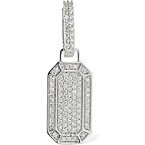 Eera Tokyo 18Kt & Pave Diamond Mono Earring
